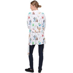 Long Sleeve Velvet Kimono  