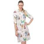 Bluey, Bluey merch, Bluey pattern, Bluey Bluey, bingo, Bluey design, bluey dog Long Sleeve Mini Shirt Dress Bluey, Bluey merch, Bluey pattern, Bluey Bluey, bingo, Bluey design, bluey dog Long Sleeve Mini Shirt Dress