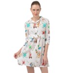 Bluey, Bluey merch, Bluey pattern, Bluey Bluey, bingo, Bluey design, bluey dog Mini Skater Shirt Dress Bluey, Bluey merch, Bluey pattern, Bluey Bluey, bingo, Bluey design, bluey dog Mini Skater Shirt Dress