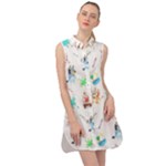 Bluey, Bluey merch, Bluey pattern, Bluey Bluey, bingo, Bluey design, bluey dog Sleeveless Shirt Dress Bluey, Bluey merch, Bluey pattern, Bluey Bluey, bingo, Bluey design, bluey dog Sleeveless Shirt Dress