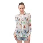 Bluey, Bluey merch, Bluey pattern, Bluey Bluey, bingo, Bluey design, bluey dog Long Sleeve Chiffon Shirt Bluey, Bluey merch, Bluey pattern, Bluey Bluey, bingo, Bluey design, bluey dog Long Sleeve Chiffon Shirt