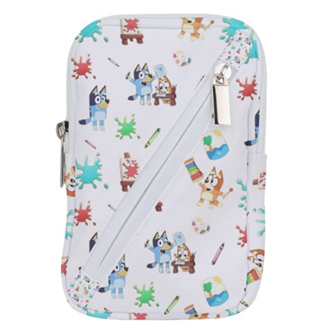 Bluey, Bluey merch, Bluey pattern, Bluey Bluey, bingo, Bluey design, bluey dog Belt Pouch Bag (Large) from ArtsNow.com