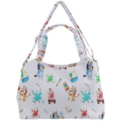 Double Compartment Shoulder Bag 