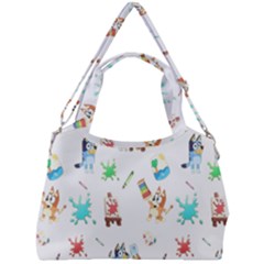 Double Compartment Shoulder Bag 