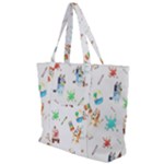 Bluey, Bluey merch, Bluey pattern, Bluey Bluey, bingo, Bluey design, bluey dog Zip Up Canvas Bag Bluey, Bluey merch, Bluey pattern, Bluey Bluey, bingo, Bluey design, bluey dog Zip Up Canvas Bag