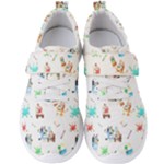 Bluey, Bluey merch, Bluey pattern, Bluey Bluey, bingo, Bluey design, bluey dog Men s Velcro Strap Shoes Bluey, Bluey merch, Bluey pattern, Bluey Bluey, bingo, Bluey design, bluey dog Men s Velcro Strap Shoes