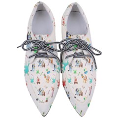 Women s Pointed Oxford Shoes 