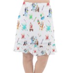 Bluey, Bluey merch, Bluey pattern, Bluey Bluey, bingo, Bluey design, bluey dog Fishtail Chiffon Skirt Bluey, Bluey merch, Bluey pattern, Bluey Bluey, bingo, Bluey design, bluey dog Fishtail Chiffon Skirt