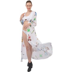 Maxi Chiffon Beach Wrap 