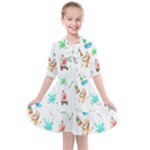 Bluey, Bluey merch, Bluey pattern, Bluey Bluey, bingo, Bluey design, bluey dog Kids All Frills Chiffon Dress Bluey, Bluey merch, Bluey pattern, Bluey Bluey, bingo, Bluey design, bluey dog Kids All Frills Chiffon Dress