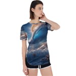 Ocean Sea Waves Perpetual Short Sleeve T-Shirt