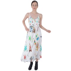 Tie Back Maxi Dress 