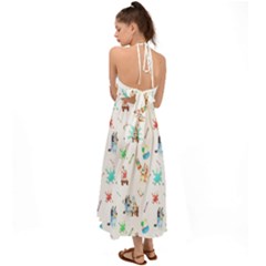 Halter Tie Back Dress  