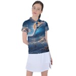 Ocean Sea Waves Women s Polo T-Shirt