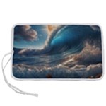Ocean Sea Waves Pen Storage Case (L)