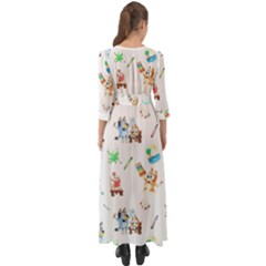 Button Up Maxi Dress 
