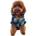 Ocean Sea Waves Dog Coat