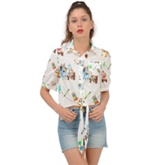 Tie Front Shirt  