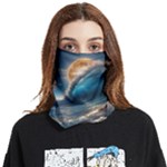 Ocean Sea Waves Face Covering Bandana (Two Sides)