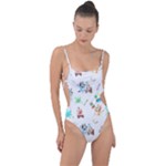 Bluey, Bluey merch, Bluey pattern, Bluey Bluey, bingo, Bluey design, bluey dog Tie Strap One Piece Swimsuit Bluey, Bluey merch, Bluey pattern, Bluey Bluey, bingo, Bluey design, bluey dog Tie Strap One Piece Swimsuit