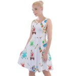 Bluey, Bluey merch, Bluey pattern, Bluey Bluey, bingo, Bluey design, bluey dog Knee Length Skater Dress Bluey, Bluey merch, Bluey pattern, Bluey Bluey, bingo, Bluey design, bluey dog Knee Length Skater Dress