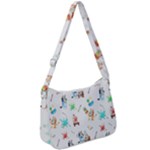 Bluey, Bluey merch, Bluey pattern, Bluey Bluey, bingo, Bluey design, bluey dog Zip Up Shoulder Bag Bluey, Bluey merch, Bluey pattern, Bluey Bluey, bingo, Bluey design, bluey dog Zip Up Shoulder Bag