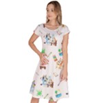 Bluey, Bluey merch, Bluey pattern, Bluey Bluey, bingo, Bluey design, bluey dog Classic Short Sleeve Dress Bluey, Bluey merch, Bluey pattern, Bluey Bluey, bingo, Bluey design, bluey dog Classic Short Sleeve Dress