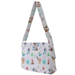 Full Print Messenger Bag (L) 