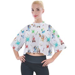 Mock Neck T-Shirt 
