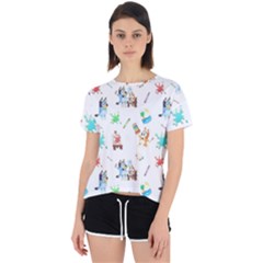 Open Back Sport T-Shirt 