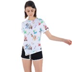 Bluey, Bluey merch, Bluey pattern, Bluey Bluey, bingo, Bluey design, bluey dog Asymmetrical Short Sleeve Sports T-Shirt Bluey, Bluey merch, Bluey pattern, Bluey Bluey, bingo, Bluey design, bluey dog Asymmetrical Short Sleeve Sports T-Shirt