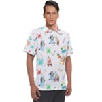 Bluey, Bluey merch, Bluey pattern, Bluey Bluey, bingo, Bluey design, bluey dog Men s Polo T-Shirt Bluey, Bluey merch, Bluey pattern, Bluey Bluey, bingo, Bluey design, bluey dog Men s Polo T-Shirt