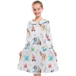 Bluey, Bluey merch, Bluey pattern, Bluey Bluey, bingo, Bluey design, bluey dog Kids Midi Sailor Dress Bluey, Bluey merch, Bluey pattern, Bluey Bluey, bingo, Bluey design, bluey dog Kids Midi Sailor Dress