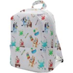 Bluey, Bluey merch, Bluey pattern, Bluey Bluey, bingo, Bluey design, bluey dog Zip Up Backpack Bluey, Bluey merch, Bluey pattern, Bluey Bluey, bingo, Bluey design, bluey dog Zip Up Backpack