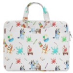Bluey, Bluey merch, Bluey pattern, Bluey Bluey, bingo, Bluey design, bluey dog MacBook Pro 15 Double Pocket Laptop Bag Bluey, Bluey merch, Bluey pattern, Bluey Bluey, bingo, Bluey design, bluey dog MacBook Pro 15 Double Pocket Laptop Bag