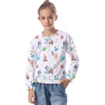 Bluey, Bluey merch, Bluey pattern, Bluey Bluey, bingo, Bluey design, bluey dog Kids Long Sleeve T-Shirt with Frill Bluey, Bluey merch, Bluey pattern, Bluey Bluey, bingo, Bluey design, bluey dog Kids Long Sleeve T-Shirt with Frill
