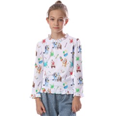 Kids  Frill Detail T-Shirt 