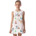 Bluey, Bluey merch, Bluey pattern, Bluey Bluey, bingo, Bluey design, bluey dog Kids Pilgrim Collar Ruffle Hem Dress Bluey, Bluey merch, Bluey pattern, Bluey Bluey, bingo, Bluey design, bluey dog Kids Pilgrim Collar Ruffle Hem Dress