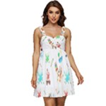 Bluey, Bluey merch, Bluey pattern, Bluey Bluey, bingo, Bluey design, bluey dog Ruffle Strap Babydoll Chiffon Dress Bluey, Bluey merch, Bluey pattern, Bluey Bluey, bingo, Bluey design, bluey dog Ruffle Strap Babydoll Chiffon Dress