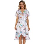 Bluey, Bluey merch, Bluey pattern, Bluey Bluey, bingo, Bluey design, bluey dog Women s Kimono Wrap Satin Dress Bluey, Bluey merch, Bluey pattern, Bluey Bluey, bingo, Bluey design, bluey dog Women s Kimono Wrap Satin Dress