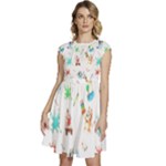 Bluey, Bluey merch, Bluey pattern, Bluey Bluey, bingo, Bluey design, bluey dog Cap Sleeve High Waist Dress Bluey, Bluey merch, Bluey pattern, Bluey Bluey, bingo, Bluey design, bluey dog Cap Sleeve High Waist Dress