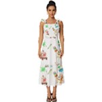 Bluey, Bluey merch, Bluey pattern, Bluey Bluey, bingo, Bluey design, bluey dog Tie-Strap Tiered Midi Chiffon Dress Bluey, Bluey merch, Bluey pattern, Bluey Bluey, bingo, Bluey design, bluey dog Tie-Strap Tiered Midi Chiffon Dress