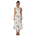 Bluey, Bluey merch, Bluey pattern, Bluey Bluey, bingo, Bluey design, bluey dog Sleeveless Cross Front Cocktail Midi Chiffon Dress Bluey, Bluey merch, Bluey pattern, Bluey Bluey, bingo, Bluey design, bluey dog Sleeveless Cross Front Cocktail Midi Chiffon Dress