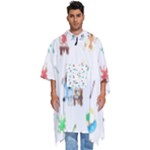 Bluey, Bluey merch, Bluey pattern, Bluey Bluey, bingo, Bluey design, bluey dog Men s Hooded Rain Ponchos Bluey, Bluey merch, Bluey pattern, Bluey Bluey, bingo, Bluey design, bluey dog Men s Hooded Rain Ponchos