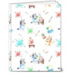 Bluey, Bluey merch, Bluey pattern, Bluey Bluey, bingo, Bluey design, bluey dog 6 x 8 Hardcover Notebook Bluey, Bluey merch, Bluey pattern, Bluey Bluey, bingo, Bluey design, bluey dog 6 x 8 Hardcover Notebook
