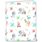 Bluey, Bluey merch, Bluey pattern, Bluey Bluey, bingo, Bluey design, bluey dog 7 x 9 Hardcover Notebook Bluey, Bluey merch, Bluey pattern, Bluey Bluey, bingo, Bluey design, bluey dog 7 x 9 Hardcover Notebook