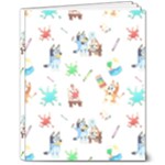 Bluey, Bluey merch, Bluey pattern, Bluey Bluey, bingo, Bluey design, bluey dog 8 x 10 Hardcover Notebook Bluey, Bluey merch, Bluey pattern, Bluey Bluey, bingo, Bluey design, bluey dog 8 x 10 Hardcover Notebook