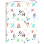 Bluey, Bluey merch, Bluey pattern, Bluey Bluey, bingo, Bluey design, bluey dog 7 x 9 Softcover Notebook Bluey, Bluey merch, Bluey pattern, Bluey Bluey, bingo, Bluey design, bluey dog 7 x 9 Softcover Notebook