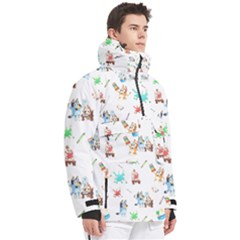 Men s Pullover Zip Ski and Snowboard Waterproof Breathable Jacket 