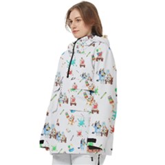 Women s Pullover Zip Ski and Snowboard Waterproof Breathable Jacket 